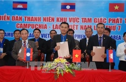 Tuyên bố chung Diễn đàn thanh niên Khu vực tam giác phát triển Campuchia - Lào - Việt Nam 